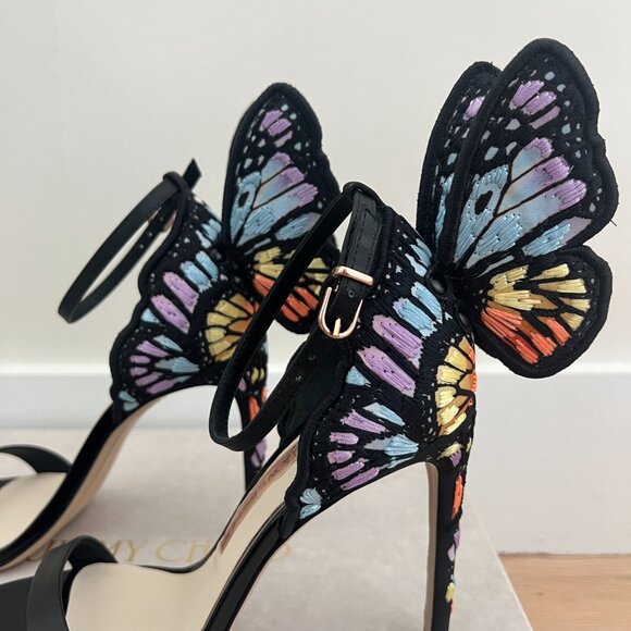 Sophia Webster Chiara Embellished High Heel Sandals - Picture 3 of 6